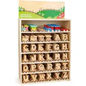 Small Foot Design Letter trein display gevuld, 180dlg