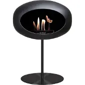 Le Feu Biohaard Ground Steel Low - Zwart