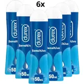 Durex Play Glijmiddel Sensitive Voordeelverpakking 6x50ml