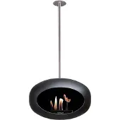 Le Feu SKY Haard Bio Ethanol 140 cm -Zwart/Steel