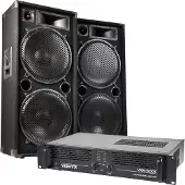 Max 'Dark Night 215' geluidsinstallatie - 4000W max.