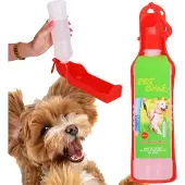 Springos Waterfles - Drinkbak - Reisfles - Rood - 500 ML
