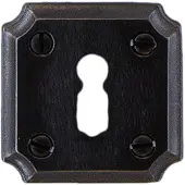 HDD pro Sleutelplaatje Square Retro 50 Mm Gunmetal