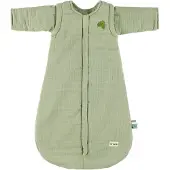 Trixie slaapzak baby groen 70cm Bliss Sage Mr. Dino - autostoel geschikt.