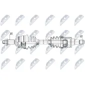 NTY NPW-SU-031 Aandrijfas