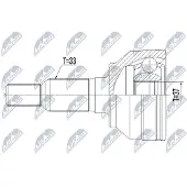 NTY NPZ-CH-024 Homokineet reparatie set, aandrijfas