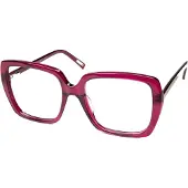 Frank and Lucie Leesbril Eyedentity FL24704-Raspberry Baret +2.00
