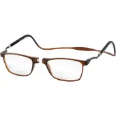 Ofar Leesbril Magnet Sturdy LE-0207B-Bruin Zwart-+3.00
