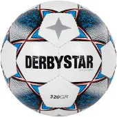 Derbystar Classic Light II 320G Voetbal Maat 5 Wit Blauw Rood