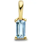 The Jewelry Collection 14K geelgoud hanger met geboortesteen 4027209