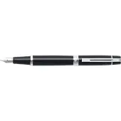 Sheaffer vulpen - 300 E9312 - M - Glossy black chrome plated - SF-E0931253