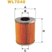 WIX FILTERS WL7040 Oliefilter