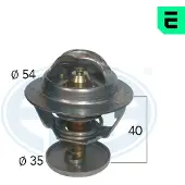 ERA 350408A Thermostaat, koelvloeistof