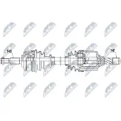 NTY NPW-RE-066 Aandrijfas