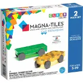 Magna-Tiles | Cars Groen & Geel 2 Stuks Set