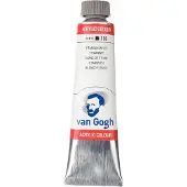 Van Gogh Acrylverf Wit - Acrylpaint - 105 Titaanwit - Acrylic Verf Paint - Acrylaatverf - Witte Hobbyverf - Watergedragen Verf - Sneldrogende Pigmentrijke Verf - 40ml