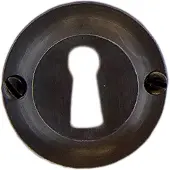 HDD pro Sleutelplaatje Rond Retro 43 Mm Classic Gunmetal