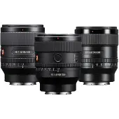 Sony FE 24mm, 35mm en 50mm Pro Kit
