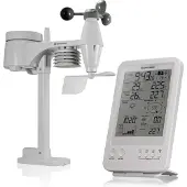 Bresser Weerstation - 5-in-1 - Incl. Weersvoorspelling en Barometer - Wit