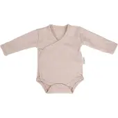 MamaLoes Zand Maat 68 Lange Mouw Overslag Romper ML010252