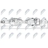 NTY NPW-FR-073 Aandrijfas