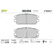 Valeo 302294 Remblokken