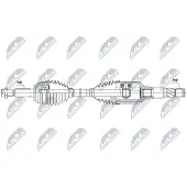NTY NPW-CH-112 Aandrijfas