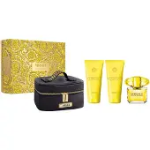 Versace Yellow Diamond Gift Set EDT 90ML + SG 100ML + BL 100ML + small Beauty Case