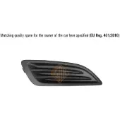 ISAM 1047716 Ventilatiegrille, bumper