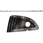 ISAM 0412719 Ventilatiegrille, bumper