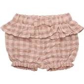 Minymo - Girl's Shorts Check - Short 50, roze