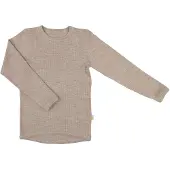Joha - Kid's Shirt L/S Basic - Merino-ondergoed 170, beige