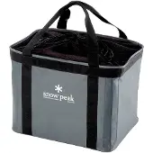 Snow Peak - Gear Container - Opbergdoos grijs/zwart