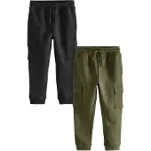 Next Broek olijfgroen / zwart