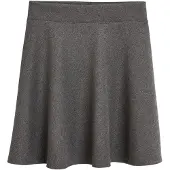 Next - Meisjes - Jersey stretch school skater rok met elastische taille - Grijs