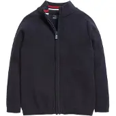 Next - Jongens - Gebreid vest met rits - Blauw