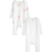 Next Rompertje/body pink / wit