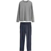 Next Pyjama lang navy / grijs