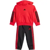 Adidas Trainingspak 'Essentials' rood / zwart