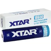 XTAR 18650 oplaadbare lithium batterij (3.6 V, 3500 mAh, 10A)
