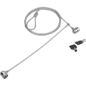 Conceptronic NBT Notebook/Laptop sleutelslot/ 1.5m, Beveiliging van notebooks, Zilver