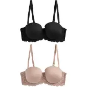 Next BH nude / zwart
