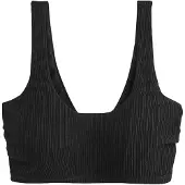 Next - Dames - Halflange beugelbikinitop in cupmaat DD+ - Zwart