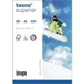 Tecno Superior A6 Kopieerpapier Wit 170 CIE 80 g/m² 500 Vellen