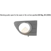 ISAM 0138768 Ventilatiegrille, bumper