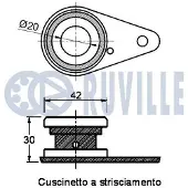 RUVILLE 915937 Stabilisatorstang