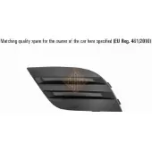 ISAM 1452717 Ventilatiegrille, bumper