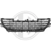 Diederichs 4227645 Ventilatiegrille, bumper