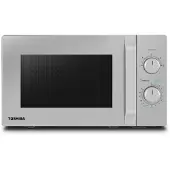 Toshiba Solo-magnetron, 20 liter, model MW2-MM20PF(SL), vrijstaand model, 800W, 5 vermogensniveaus