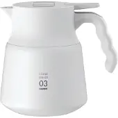 Hario Geïsoleerde Server V60-03 Plus roestvrij staal 800 ml wit